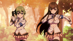 Big boobs girl dominates rival squad while virgin team plots horny coup (ENG Dubbed)