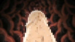 Busty girl with shaved cunt rides big cock in the bedroom