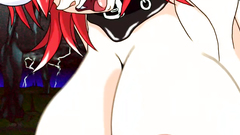 Rough and crazy fuck for a big breasted hentai chicks