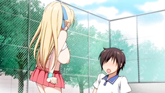 Adorable blonde teen babe has really big and sexy boobs