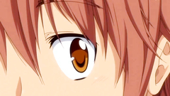 Barely legal black-haired babe with huge tits plays with a cock