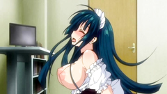 Young and sexy brunette babe with massive breasts love to fuck