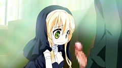 That schoolboy has a big cock for this little cutie