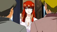 Big breasted redhead MILF gets what she wants