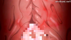 Lovely young hentai cutie have big natural breasts