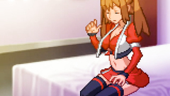 Young redhead gal feels very horny and needs some cock