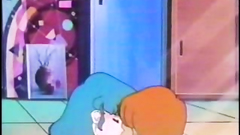 Awesome and tender lesbian sex on the kitchen counter