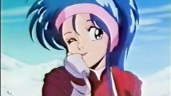 Ski games and sexy naked teens in classic hentai toon