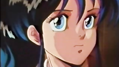 Young and sexy brunette babe in hentai erotic video