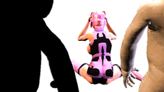 Big breasted 3D slut gets filled with a massive cock