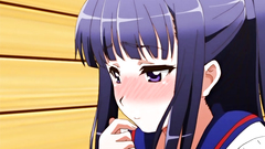 Barely legal gal plays with massive erection