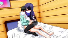 That black-haired busty gal is a slutty babe for sure!