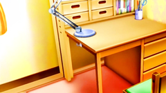 Short-haired busty babe jumps on erection like a slut