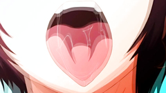 Short-haired sexy redhead babe  deepthroats nice shaft