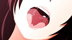 Short-haired sexy redhead babe  deepthroats nice shaft