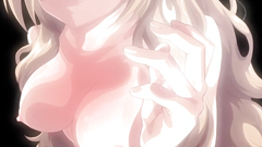 Beautiful long-haired schoolgirl looks very hot in this sex toon