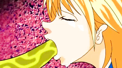 Busty babe in Sailor Moon's outfit attacked by tentacles