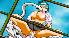 Hot babes with big tits and nice butts in crazy porn action