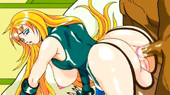 Hot babes with big tits and nice butts in crazy porn action