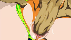 Beautiful babe attacked and fucked from behind