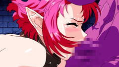 Slave elvish babe throat fucked by evil monster