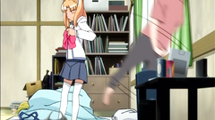 Lovely cartoon teens feeling horny in this hentai video