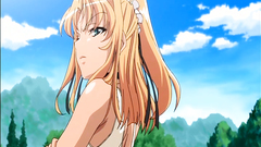 Lovely cartoon teens feeling horny in this hentai video