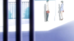 Long-haired brunette with nice boobs has some fun