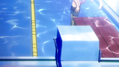 Redhead babe n swimsuit seduced for fuck in the pool