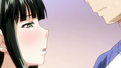 Awesome brunette babe gets shy while hardcore pussyfucking