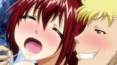 Busty redhaired teen gets nailed really hard in her shaved cunt