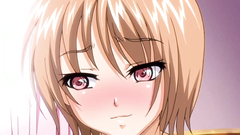 Barely legal hentai teen and her first sex