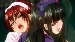 Busty young nurses in hardcore fuck - hentai toon