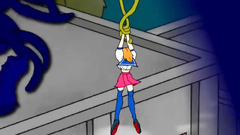 Busty babe with big ass gets fucked by tentacles