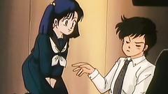 Curious dude looking under her sexy skirt