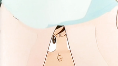 Curious dude looking under her sexy skirt