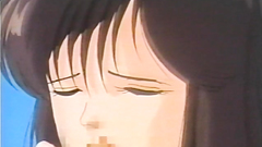 Black-haired naked babe bends over the table and gets fucked