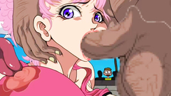 Unreal rough banging for a busty hentai bitches