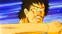 Old school drawn sex cartoon - naked gal in the gangbang