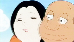 Milking brunette mom with nice boobs in erotic toon