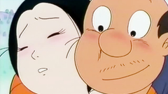 Milking brunette mom with nice boobs in erotic toon