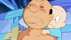 Father fucks mother in front of their little baby