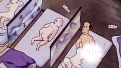 Busty bald woman gets pussy fucked by horny dude