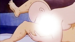 Busty bald woman gets pussy fucked by horny dude