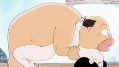 Drawn cartoon porn toon - brunette babe gets pussy fucked hard