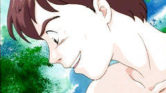 Petite redhead teen fucks on the fresh air