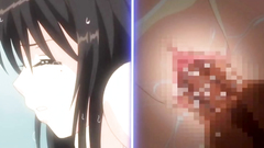 Adorable brunette girl deeply pussy fucked