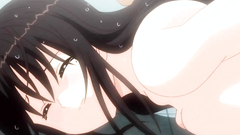 Adorable brunette girl deeply pussy fucked