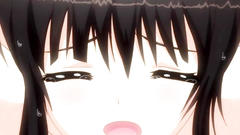 Adorable brunette girl deeply pussy fucked