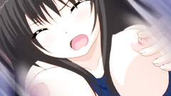 Seductive brunette teen takes cock in her throat